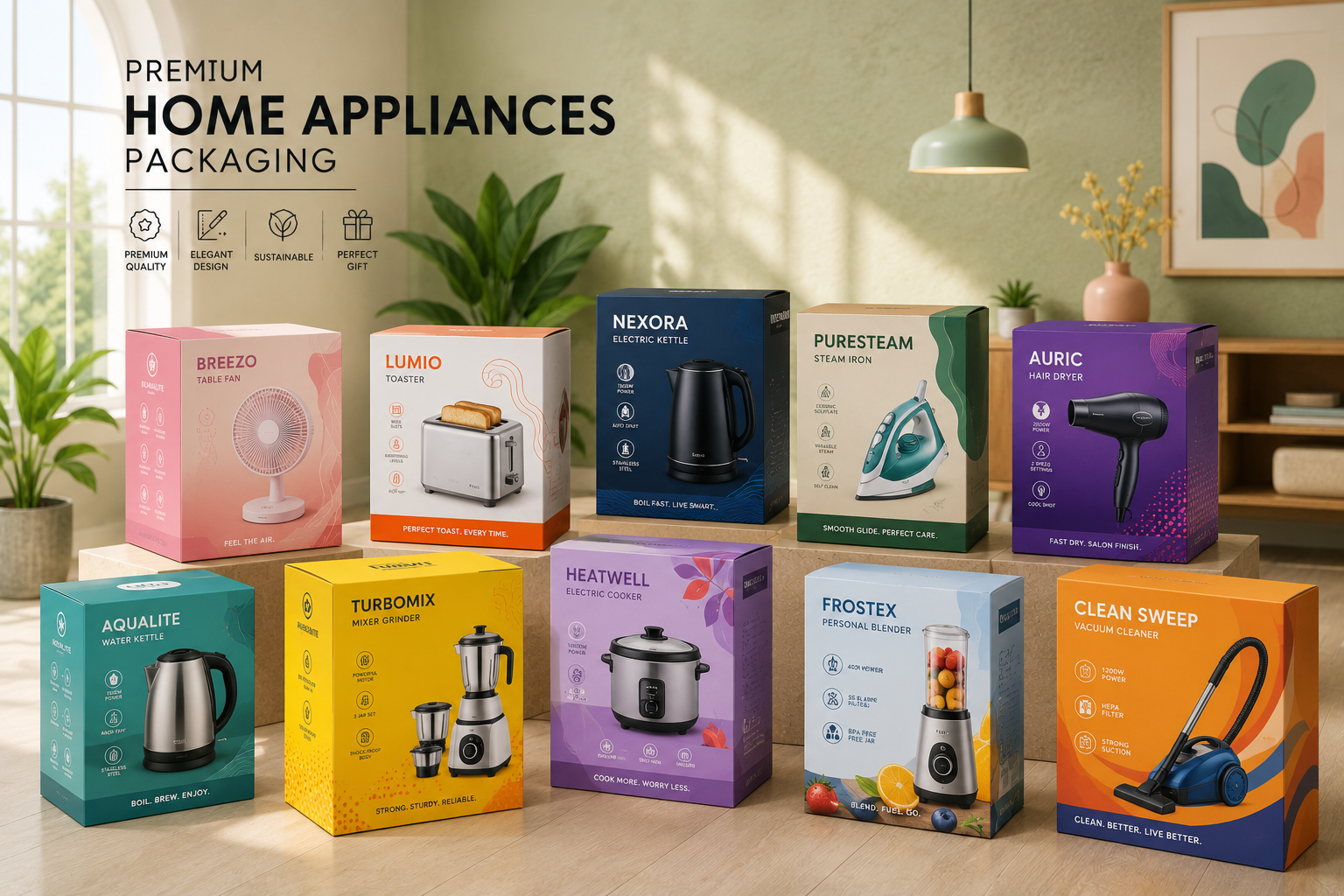 Custom branded boxes and retail packaging