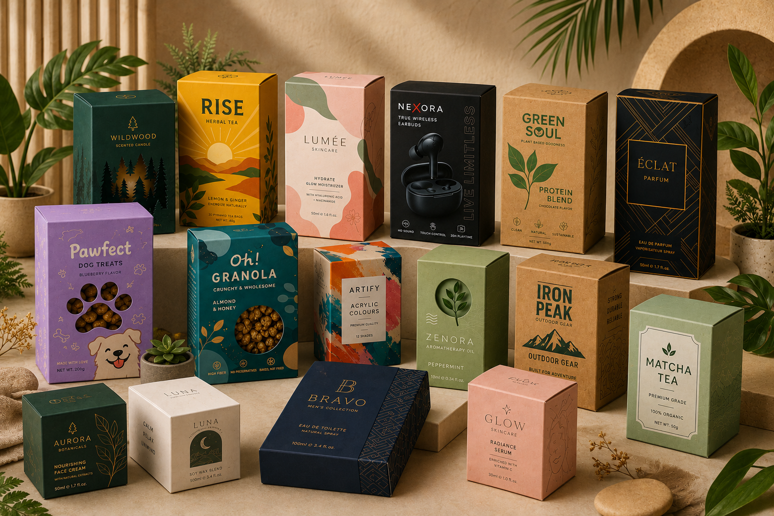 Luxury folding cartons and premium packaging