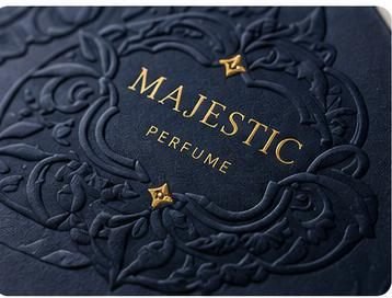 Multi-level embossed luxury packaging finish