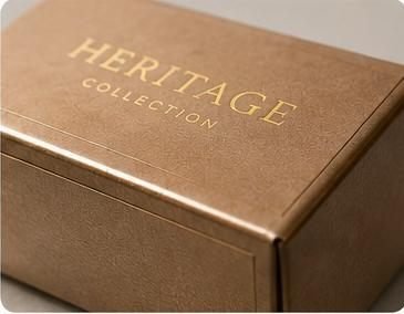 Premium laminated kraft packaging box